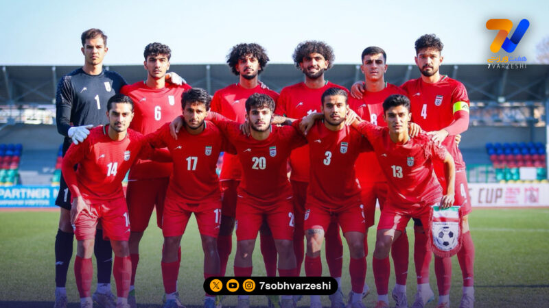 گزارش تصویری از بازی امروز تیم ملی امید