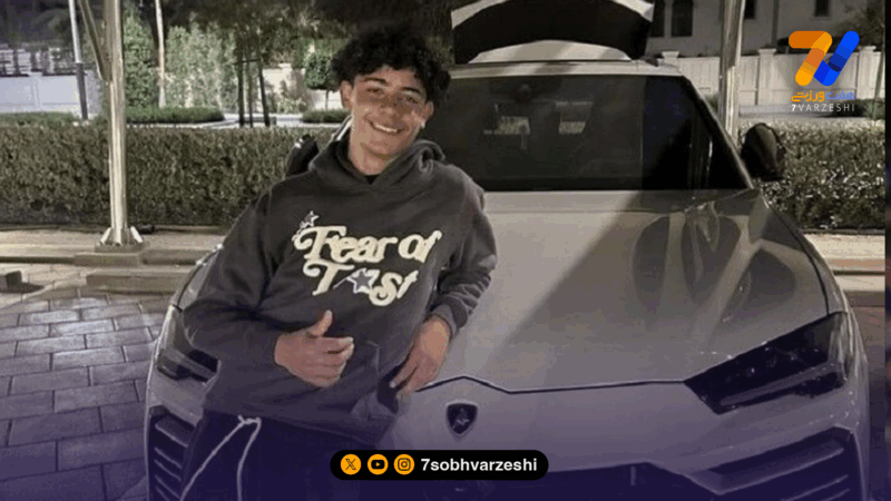 پلاک لامبورگینی پسر رونالدو گران‌تر از خود خودرو!