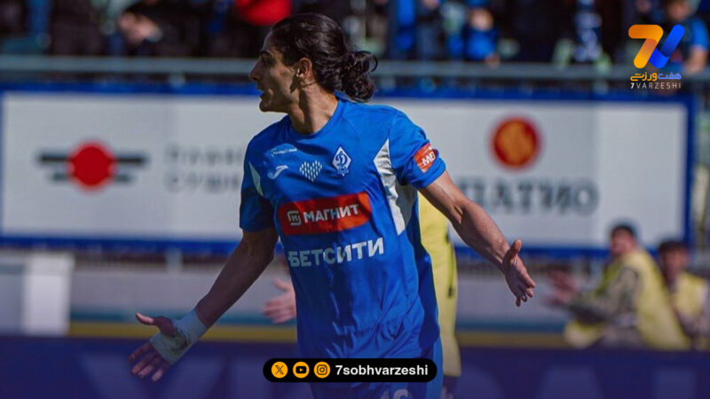 حضور محمدجواد حسین‌نژاد در ترکیب اصلی دینامو مقابل زسکا +عکس