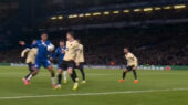 گل اول چلسی به بارسا که توسط داور مردود اعلام شد