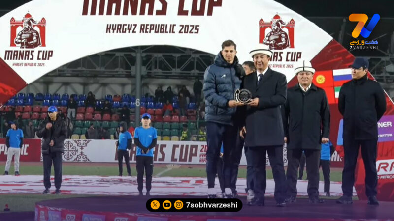 خلیفه بهترین دروازه‌بان تورنمنت ماناس شد!