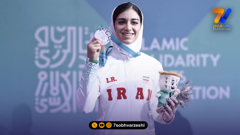 دختر موی‌تای‌کار ایرانی با دست‌شکسته نقره گرفت!