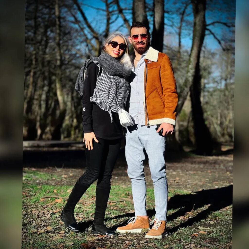 سعید احمدعباسی و همسرش فروغ ملکی