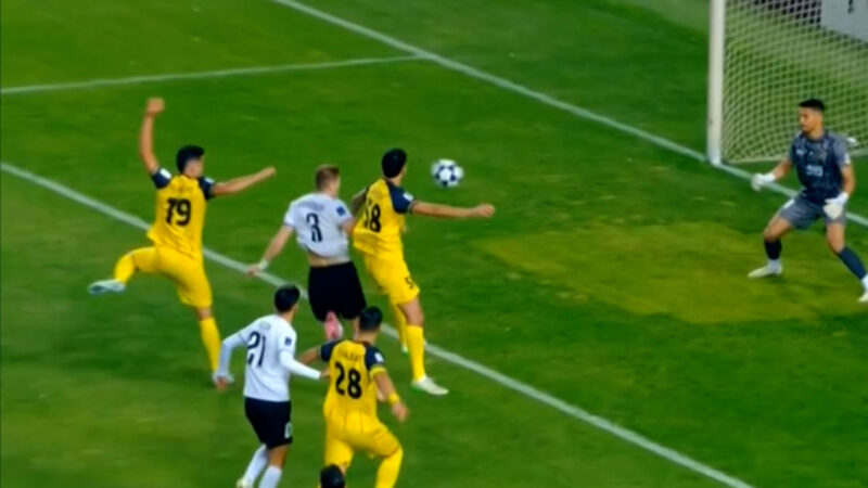 گل دوم آخال به سپاهان توسط گورگنوف