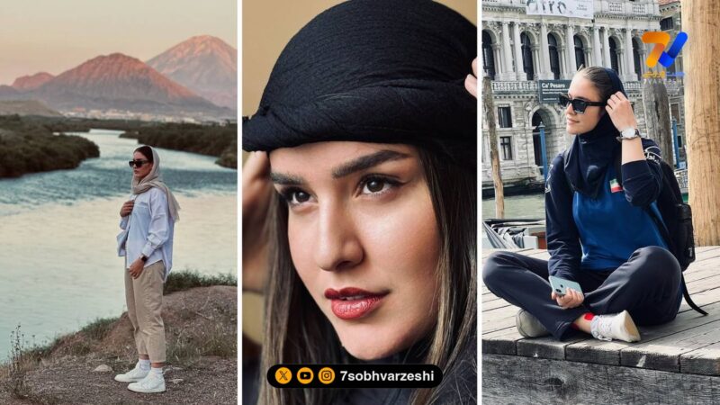 نگاه ورزشی | شقایق حسن خانی هم تیمی آیتک