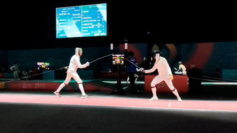 درخشش شمشیربازان ایران؛ غلبه ۴۵–۲۹ بر اندونزی 