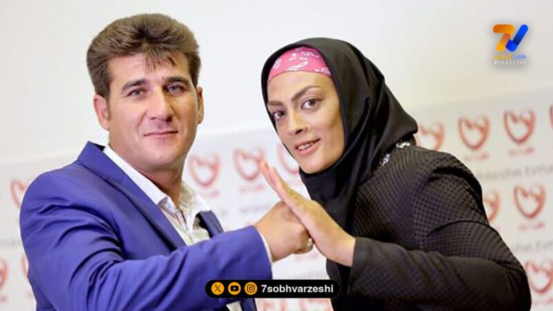 تمرینات سنگین و طاقت فرسای شهربانو منصوریان با وزنه و هالتر فرمونی سنگین