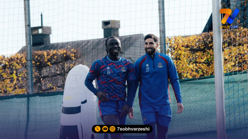 جهانبخش در نخستین تمرین با دندر بلژیک +عکس