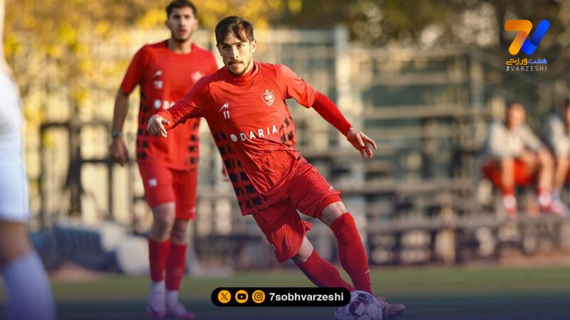فرشاد احمدزاده در ترکیب اصلی پرسپولیس در قزوین!