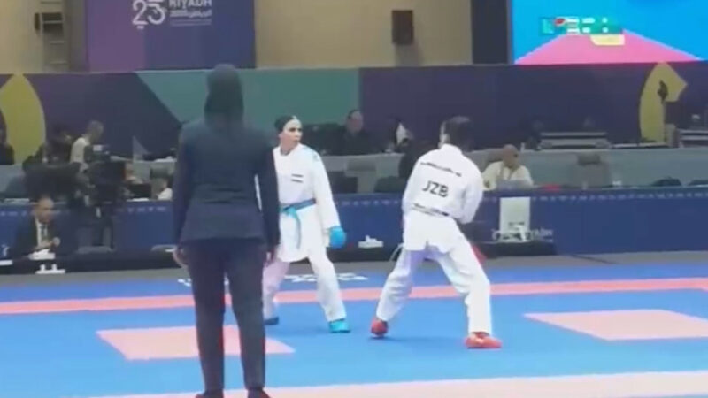 سارا بهمنیار و مدال طلای کاراته کشورهای اسلامی