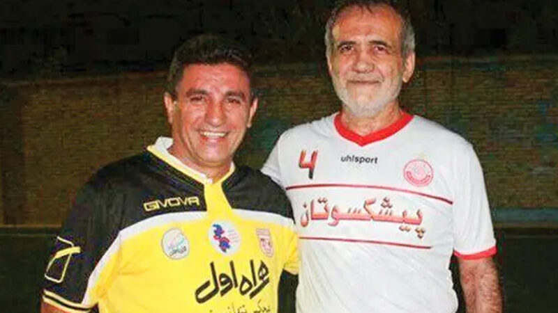 قلعه نویی: در تراکتور که بودم با دکتر پزشکیان فوتبال بازی می کردم