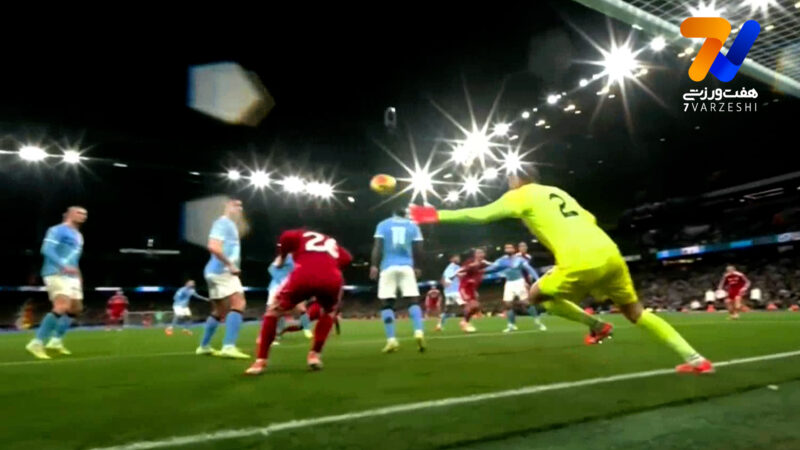 گل مردود لیورپول به منچسترسیتی توسط فندایک