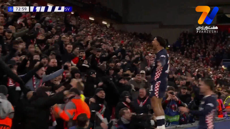 گل سوم آیندهوون به لیورپول توسط دیروئخ