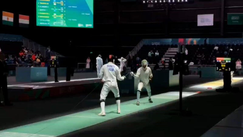 حذف نماینده شمشیربازی ایران با شکست مقابل ورزشکار ازبک 