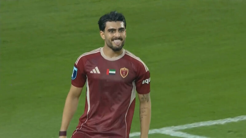 گل دوم الوحده به خورفکان توسط رضا غندی پور