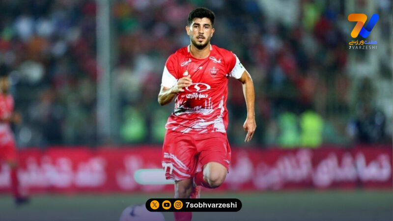 حمله بازیکن پرسپولیس به مجری ورزشی تلویزیون! +عکس