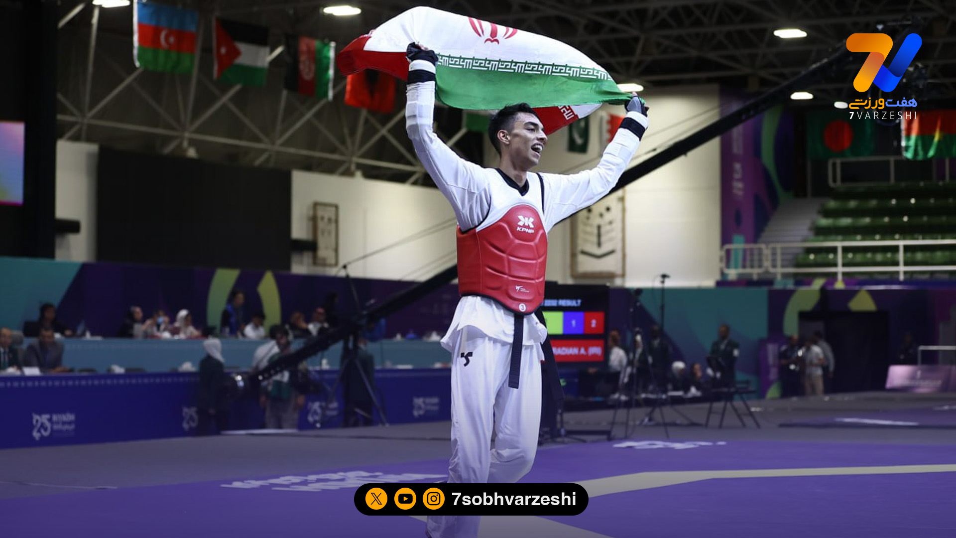 مرادیان طلایی شد، صادقیان نقره ای!