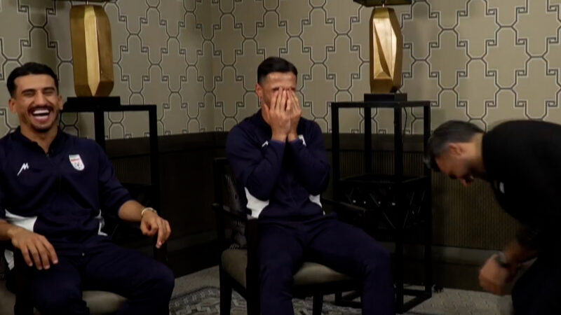 شوخی های میثاقی با مصاحبه حردانی