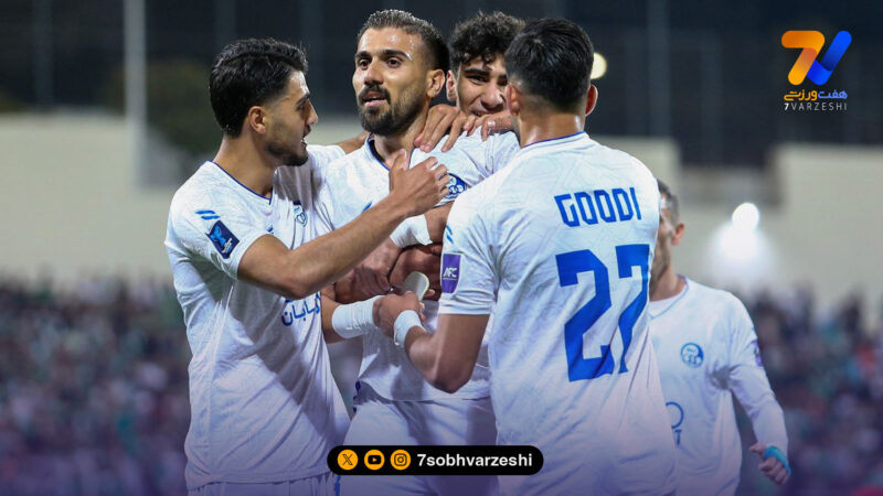 رمزگشایی از شادی گل مهران احمدی و حسین گودرزی +عکس