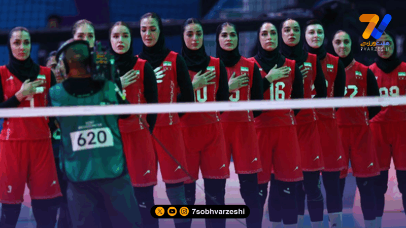 والیبال زنان ایران در گام نخست مغلوب جمهوری آذربایجان شد