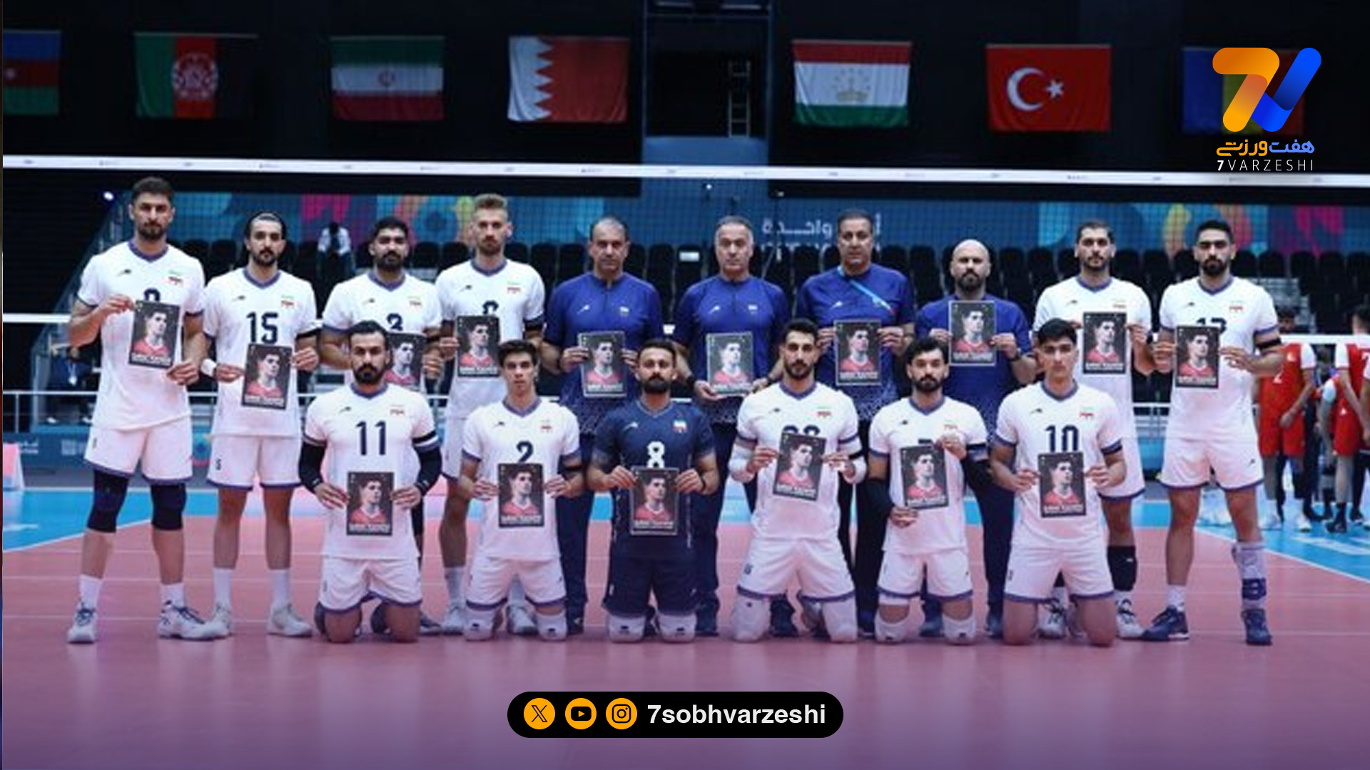 برد سخت سرو قامتان با یک دقیقه سکوت!