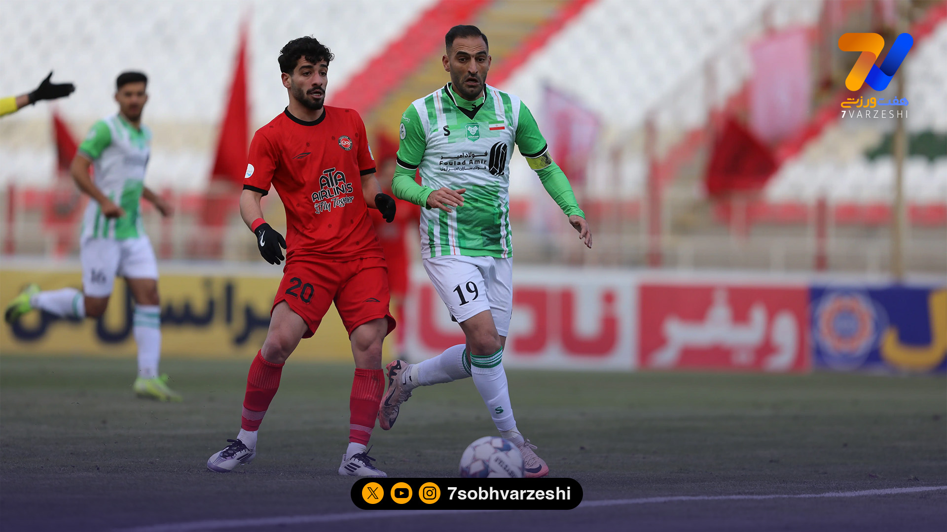 پوستر دیدار تراکتور برابر خیبر؛ هیجان لیگ برتر در خرم آباد ادامه دارد