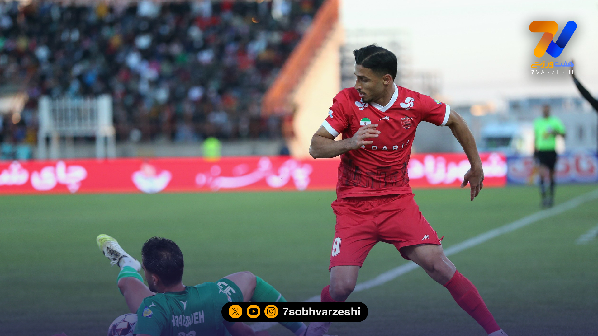 غیبت عجیب تصویربردار در صحنه حساس؛ ماجرای VAR بازی شمس‌آذر – پرسپولیس جنجالی شد