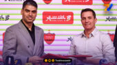 نشست  مدیرعامل و سرمربی پرسپولیس پیش از دیدار دوستانه