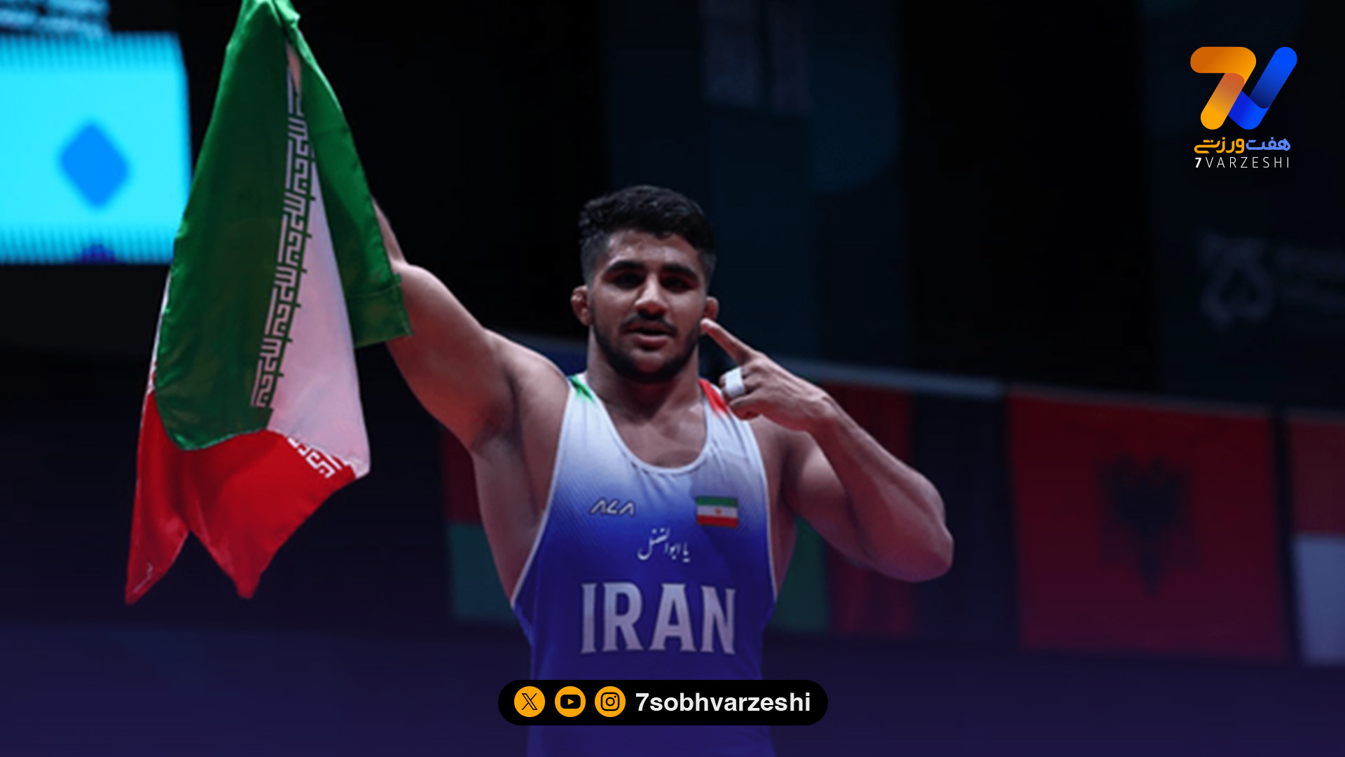 هت‌تریک تاریخی غلامرضا فرخی؛ سومین طلای سال ۲۰۲۵ این بار در ریاض