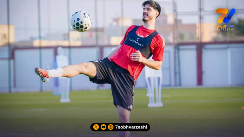 تصویر پدیده ایرانی روی پوستر تیم اماراتی