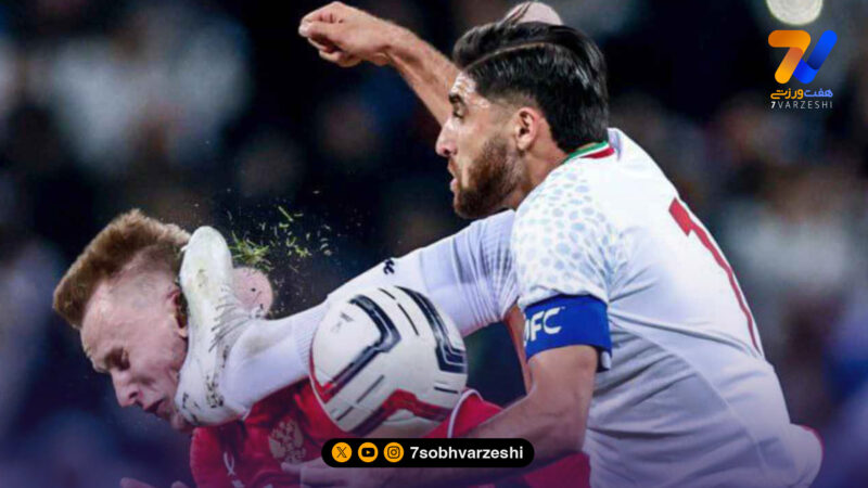 کاپیتان تیم ملی ایران روی پوستر فیفا