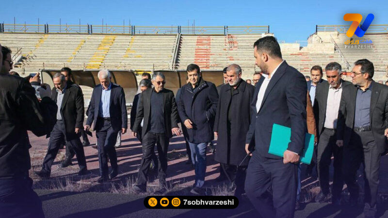 بازدید دنیامالی از ورزشگاه علی دایی؛ تکمیل پروژه در اولویت وزارت ورزش