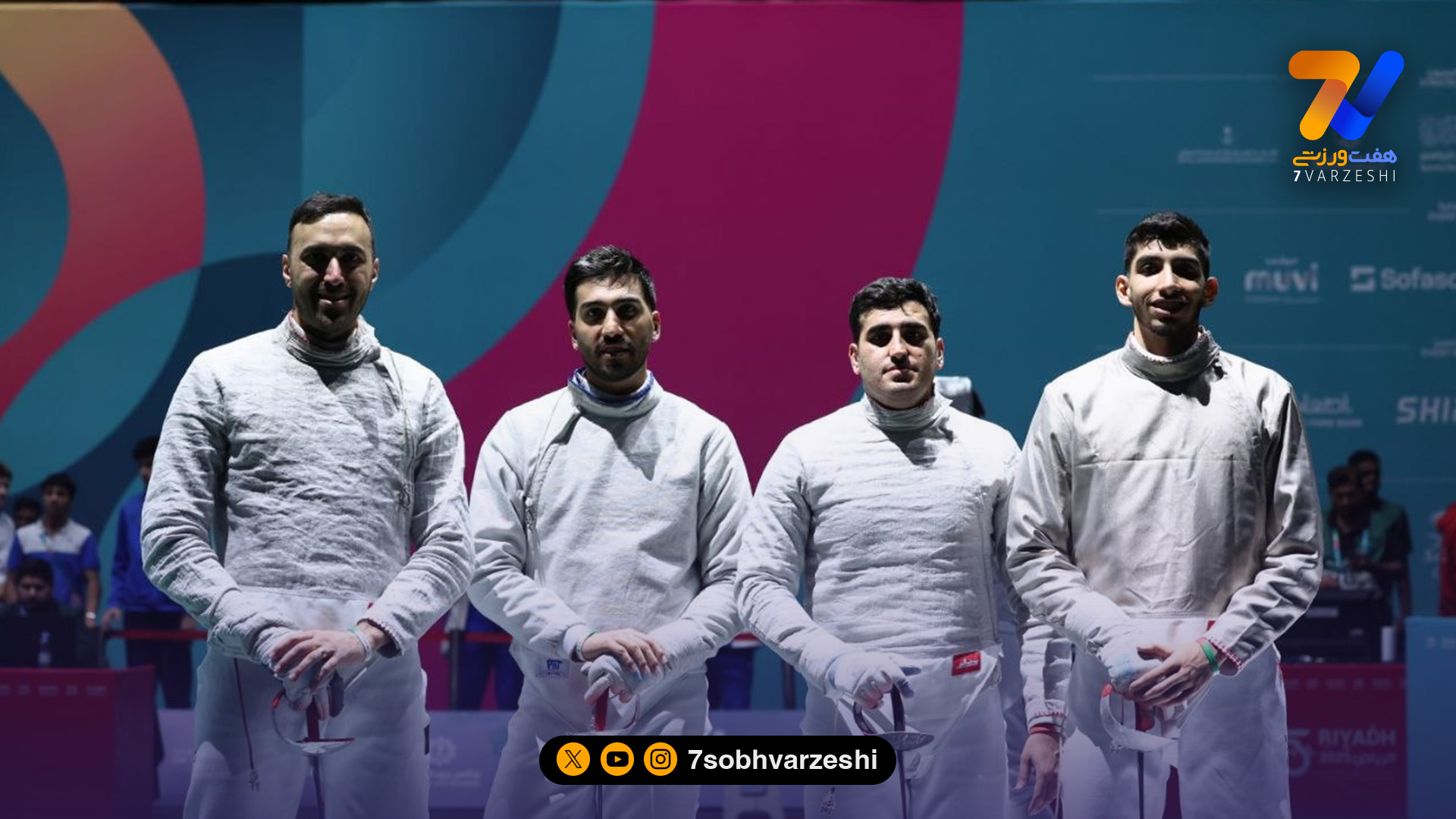 پیروزی راحت تیم سابر ایران و قطعی شدن برنز