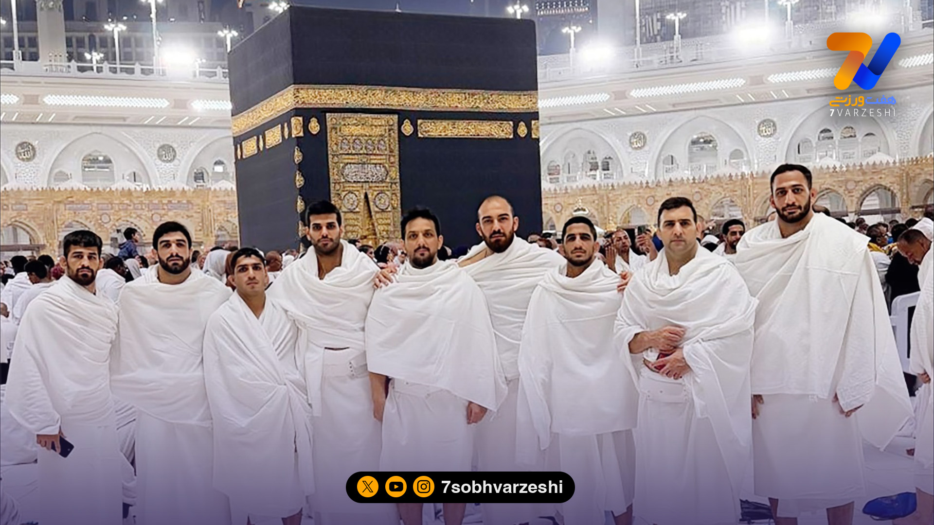 کشتی گیران ایران، حاجی شدند