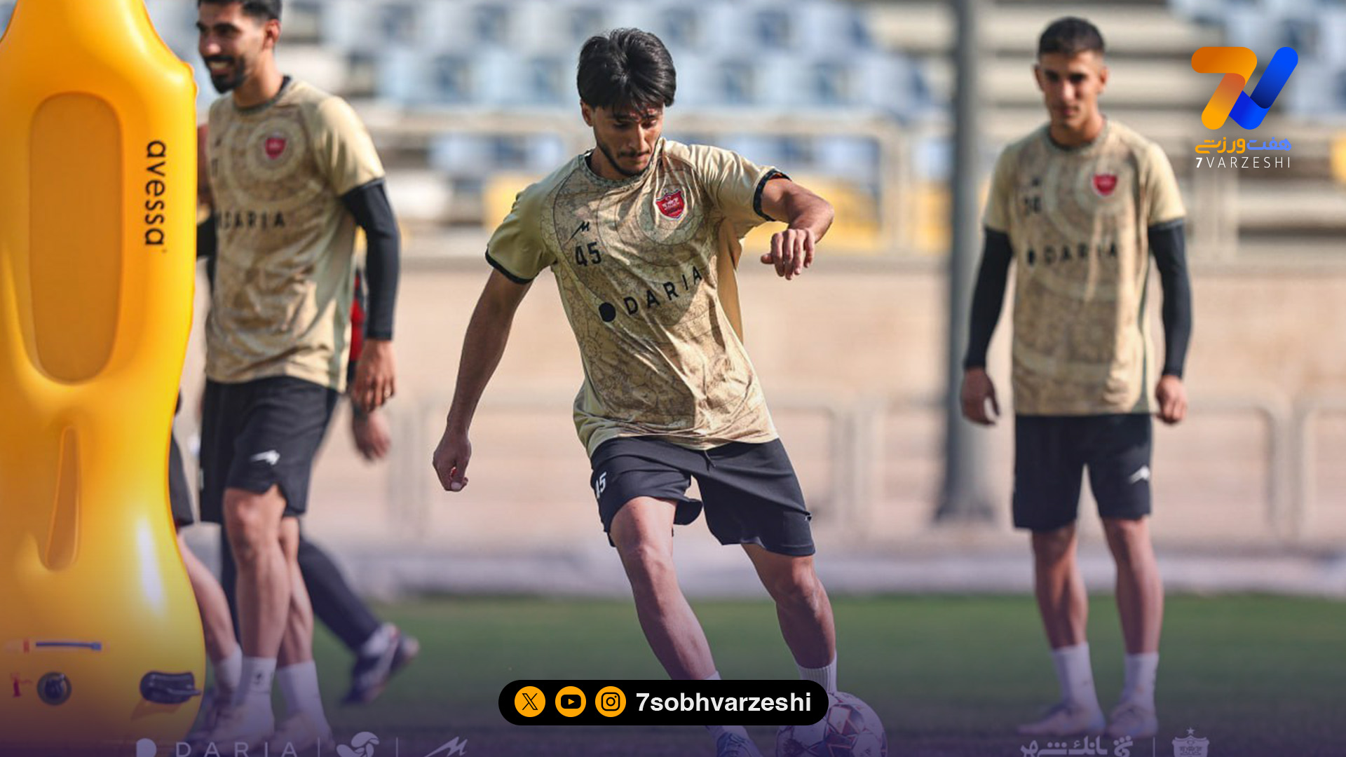 گزارش تصویری| تمرین شاداب شاگردان اوسمار در کاظمی