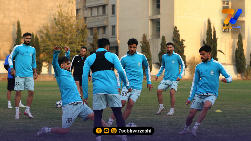 تمرین آخر استقلال برای بازی با الوصل به روایت تصویر