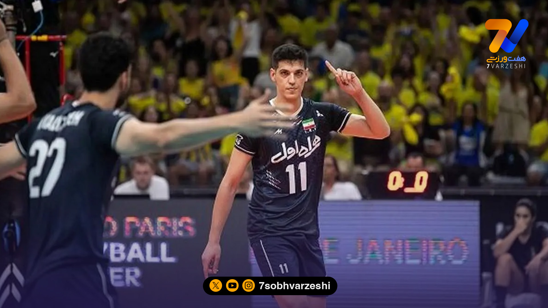 واکنش احساسی ستاره‌ها و مربیان والیبال به درگذشت صابر کاظمی جوان