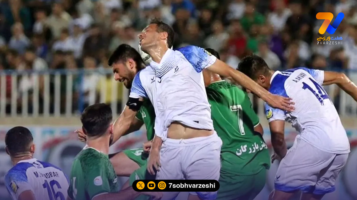 ملوان هدیه VAR را پس فرستاد/ ملوان صفر – شمس آذر صفر؛ عبدی پنالتی را گل نکرد، انزلی بی قرار ماند!