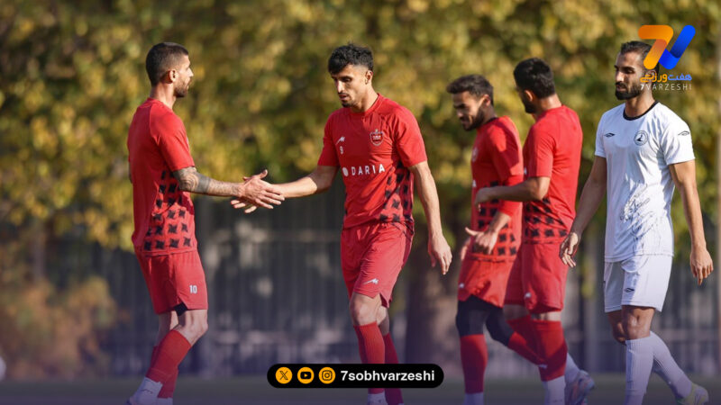 گزارش تصویری دیدار دوستانه پرسپولیس – پالایش نفت بندر عباس