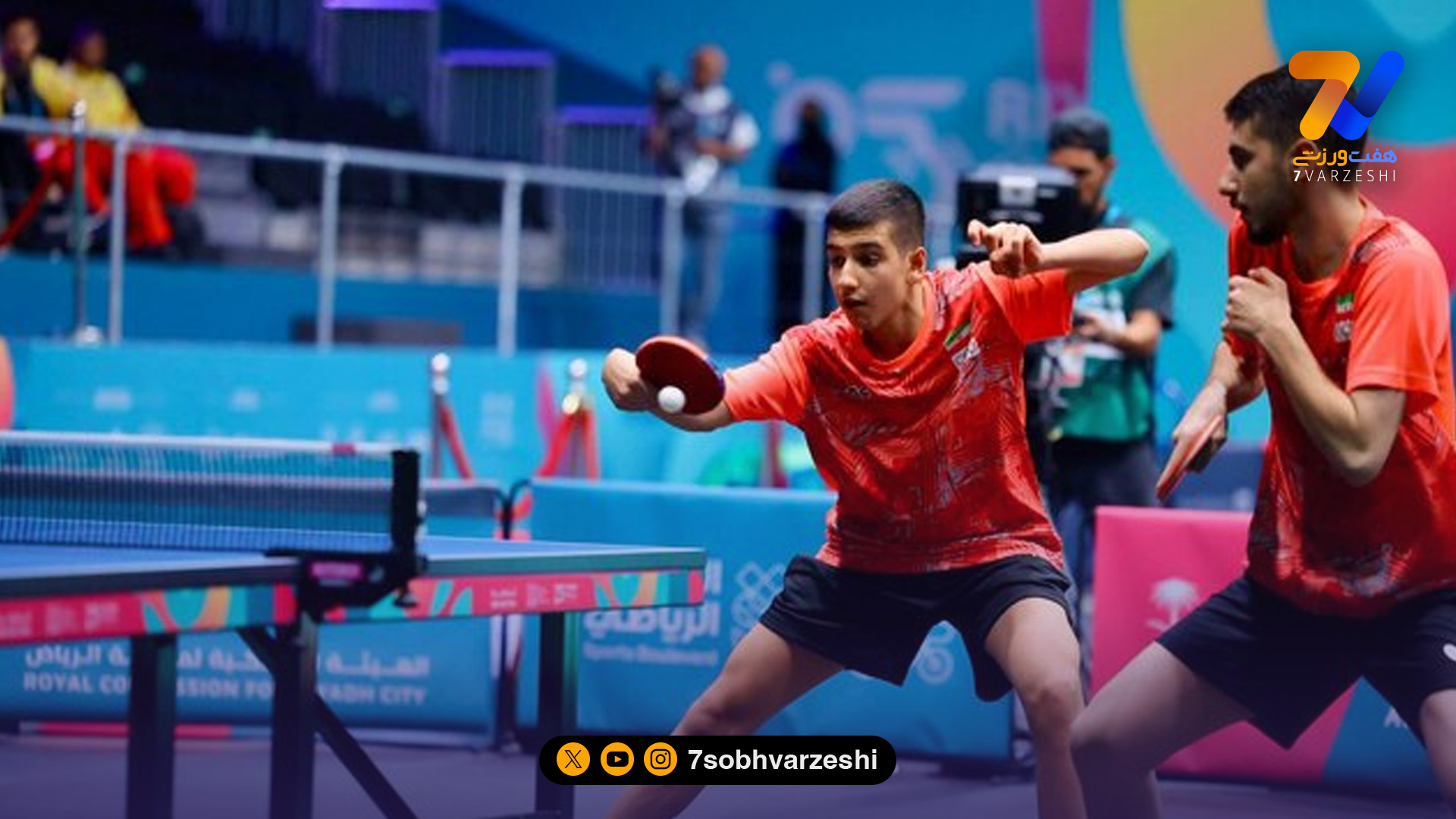 پینگ پنگ مردان ایران نایب‌قهرمان بازی‌های کشورهای اسلامی شد!