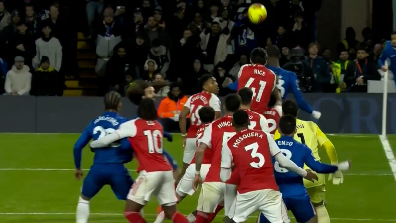 گل اول چلسی به آرسنال توسط تروه چالوبا