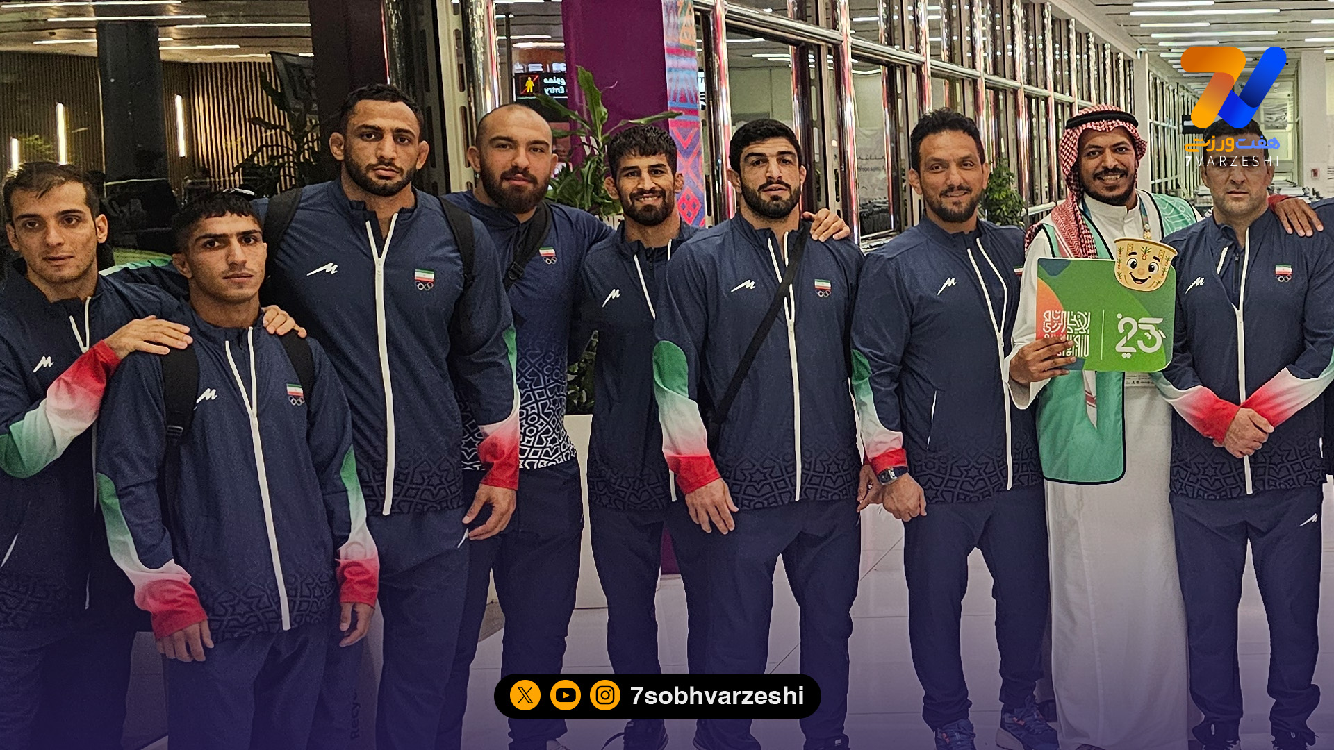 آزادکاران ایران به ریاض رسیدند +عکس