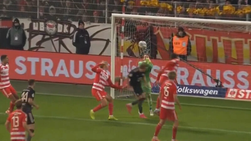 گل سوم بایرن مونیخ به یونیون برلین (دیوگو لیته)