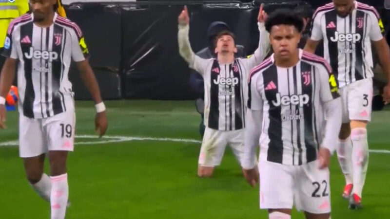 گل اول یوونتوس به آاس رم (کونسیسائو)