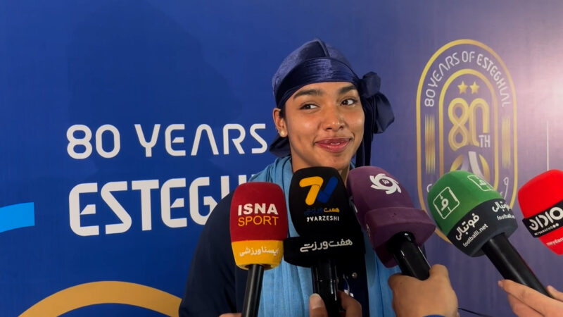 فارسی حرف زدن چیا ریل وینسنت، ستاره خارجی تیم بسکتبال بانوان استقلال