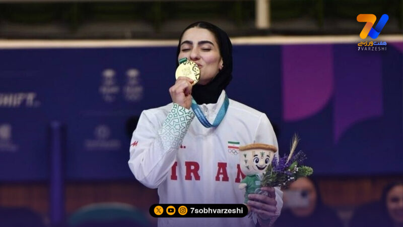 آتوسا گلشاد‌نژاد با پیروزی‌های درخشان در قاهره، نخستین طلای تاریخ بانوان کاراته ایران را کسب کرد