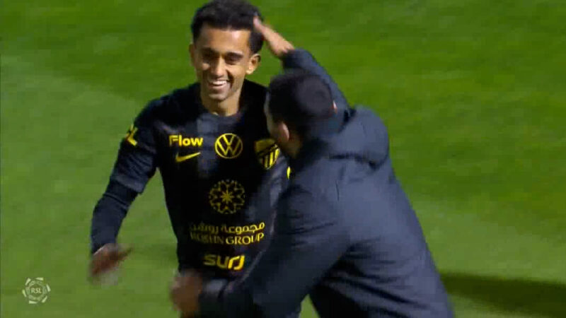 گل سوم الاتحاد به نئوم (احمد الغادمی)