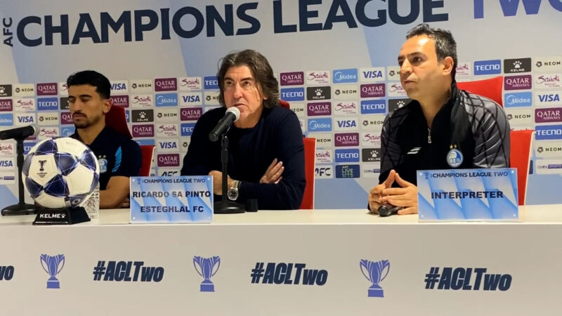 ساپینتو: بازیکنان از ابتدا به این برد باور داشتند