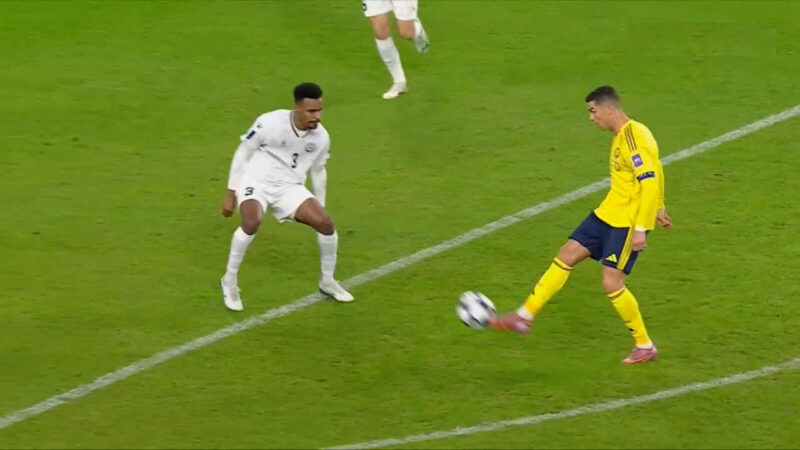 گل چهارم النصر به الزورا عراق با پاس گل دیدنی رونالدو (ژائو فیلیکس)