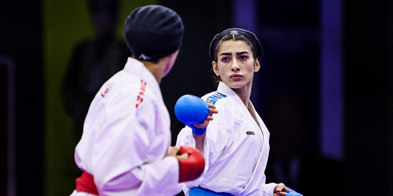 پیام رییس جمهور به دختر کاراته‌کا